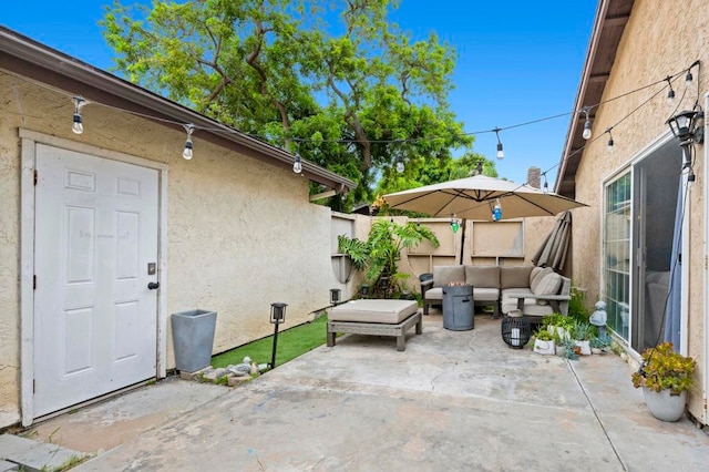 3470 Peach Tree Way, Oceanside, CA 92058 - view of patio with an outdoor hangout area