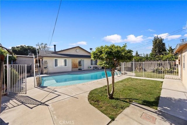 1118 Kwis Ave, Hacienda Heights, CA 91745 - view of swimming pool featuring a patio area