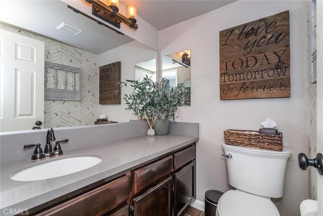 33693 Cattle Creek Rd, Acton, CA 93510 - bathroom featuring toilet and vanity