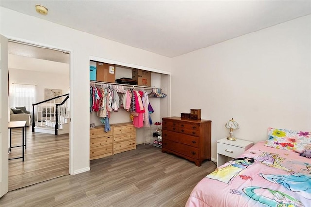 6517 Via Del Prado, Chino Hills, CA 91709 - bedroom featuring wood finished floors and a closet