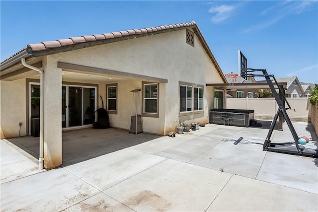 29167 Moraga St, Menifee, CA 92584 - back of house featuring stucco siding and a patio area