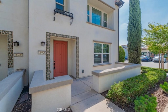 15926 Ellington Way, Chino Hills, CA 91709 - entrance to property featuring stucco siding