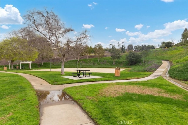 24132 Snipe Ln, Laguna Niguel, CA 92677 - view of property's community featuring a pergola and a yard