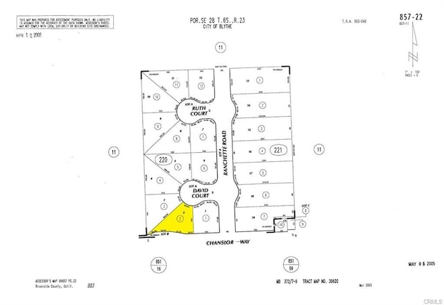 0 Ranchette Ests, Lot Blythe, CA 92225