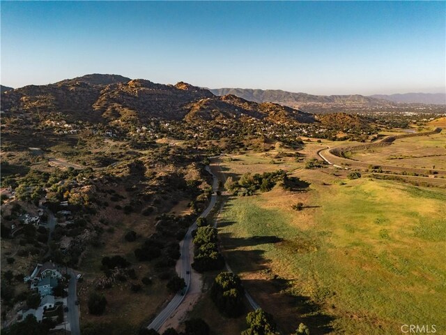 view of mountain backdrop