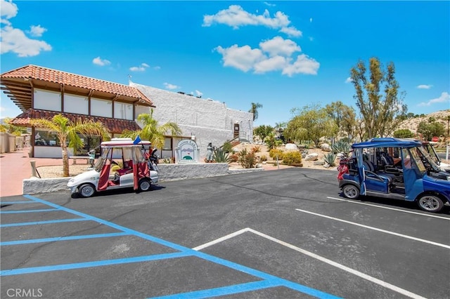 9653 Spyglass Ave Unit 99, Desert Hot Springs, CA 92240 - view of uncovered parking lot
