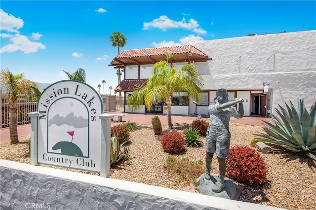 9653 Spyglass Ave Unit 99, Desert Hot Springs, CA 92240 - view of community sign