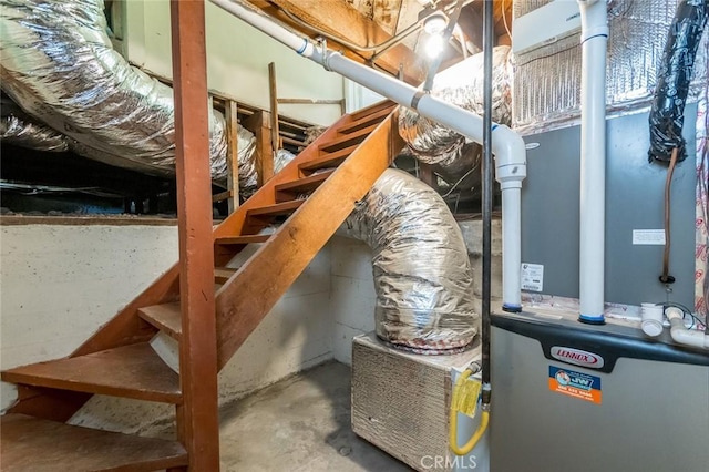 view of utility room