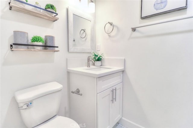 16928 Pocono St, La Puente, CA 91744 - half bathroom with toilet and vanity