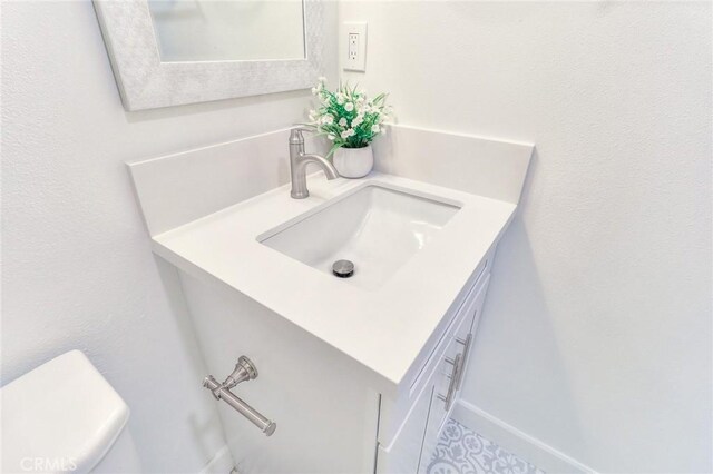 16928 Pocono St, La Puente, CA 91744 - bathroom featuring vanity and toilet