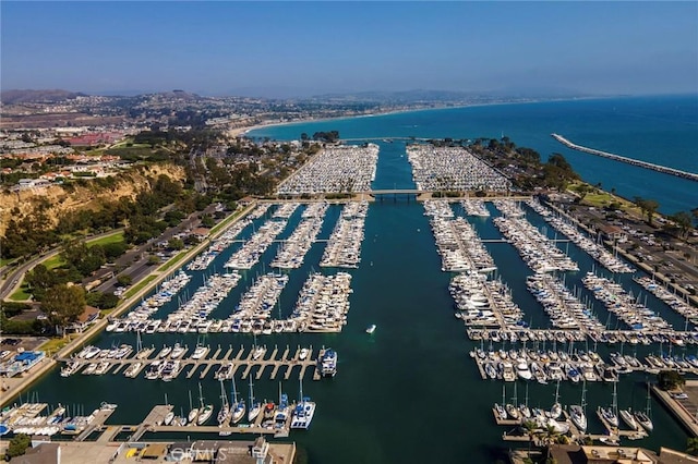 2047 Doheny Way, Dana Point, CA 92629 - drone / aerial view of a marina and a large body of water