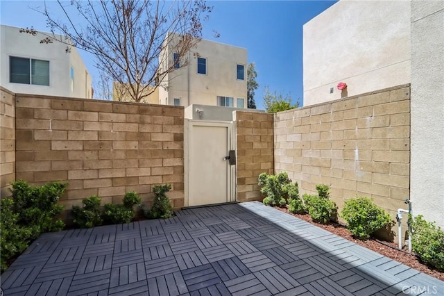 132 Interval, Irvine, CA 92618 - view of patio with a gate