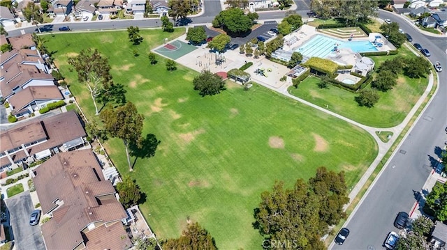 15 Firestone Unit 4, Irvine, CA 92614 - aerial overview of property's location with a pool and nearby suburban area