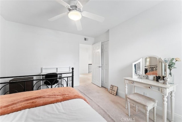 15 Firestone Unit 4, Irvine, CA 92614 - carpeted bedroom featuring baseboards and ceiling fan