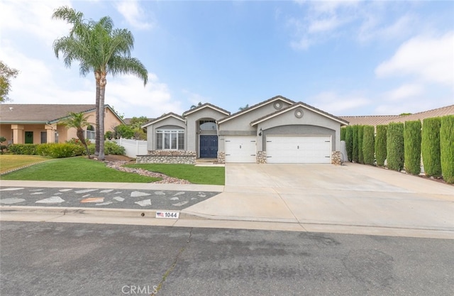 1044 Shadow Crest Cir, Corona, CA 92881 - single story home with stucco siding, a garage, and concrete driveway