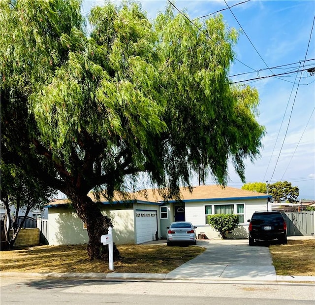 2329 W Channing St, West Covina, CA 91790 - ranch-style home with concrete driveway and fence