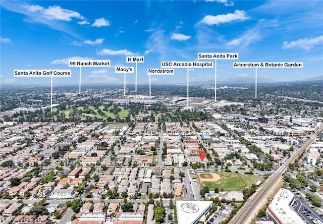 166 Alta St Unit B, Arcadia, CA 91006 - drone / aerial view