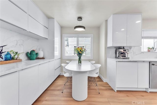 166 Alta St Unit B, Arcadia, CA 91006 - dining area featuring light wood-type flooring