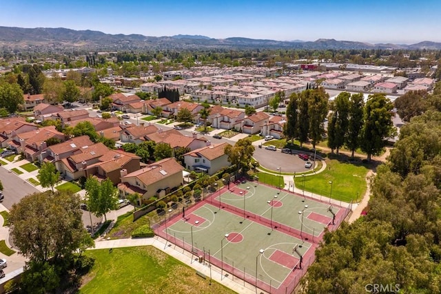 3306 Darby St Unit 402, Simi Valley, CA 93063 - aerial view of residential area featuring a mountainous background