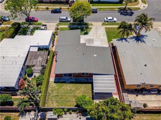 aerial view