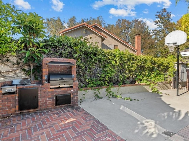 5505 Paseo Joaquin, Yorba Linda, CA 92886 - view of patio / terrace with area for grilling