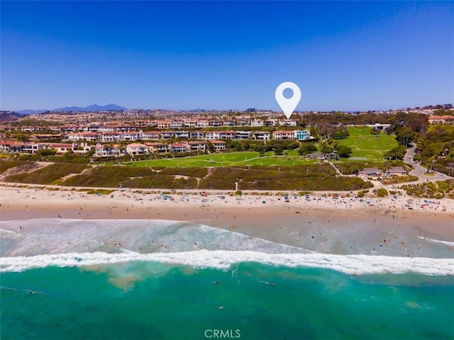 71 Ritz Cove Dr, Dana Point, CA 92629 - bird's eye view of waterfront with a beach