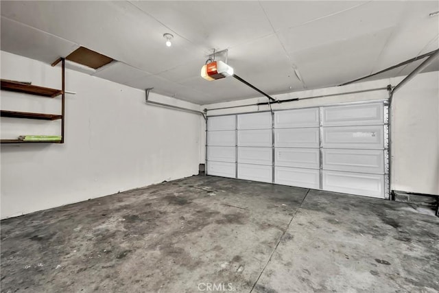 19270 Mountain S, Hidden Valley Lake, CA 95467 - garage featuring a garage door opener