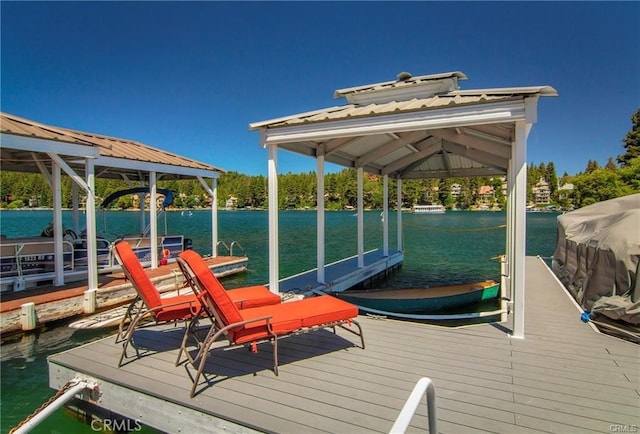 27844 Greenway Dr, Lake Arrowhead, CA 92352 - dock with a water view