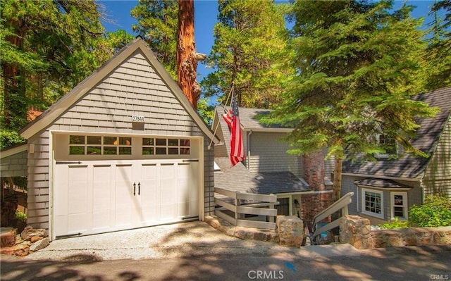 27844 Greenway Dr, Lake Arrowhead, CA 92352 - view of detached garage