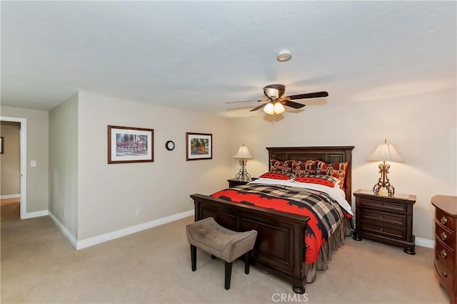 27844 Greenway Dr, Lake Arrowhead, CA 92352 - bedroom featuring light colored carpet and baseboards