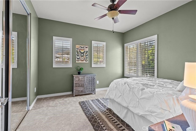 25865 Tulip Grove St, Stevenson Ranch, CA 91381 - bedroom featuring carpet floors and a ceiling fan