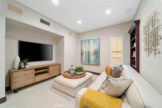 7 Ocean Heights Dr, Newport Coast, CA 92657 - living room with light carpet and recessed lighting