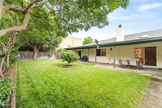 156 Greenfield Dr, Chico, CA 95973 - view of yard featuring a patio area