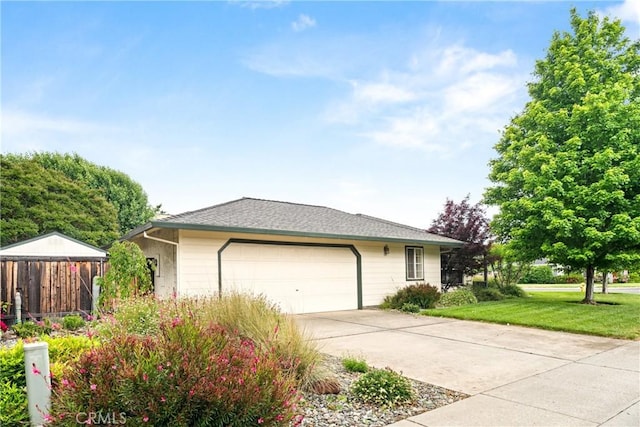 156 Greenfield Dr, Chico, CA 95973 - view of front of home with driveway and an attached garage