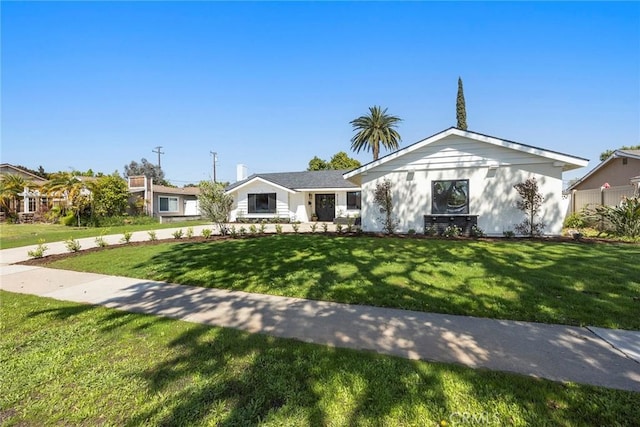 4732 Tucana St, Yorba Linda, CA 92886 - ranch-style house with a front yard