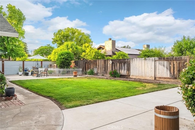 788 Marcia Ct, Chico, CA 95973 - view of yard with a patio