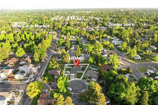 788 Marcia Ct, Chico, CA 95973 - aerial perspective of suburban area with a forest