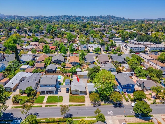 911 N Dos Robles Pl, Alhambra, CA 91801 - aerial perspective of suburban area