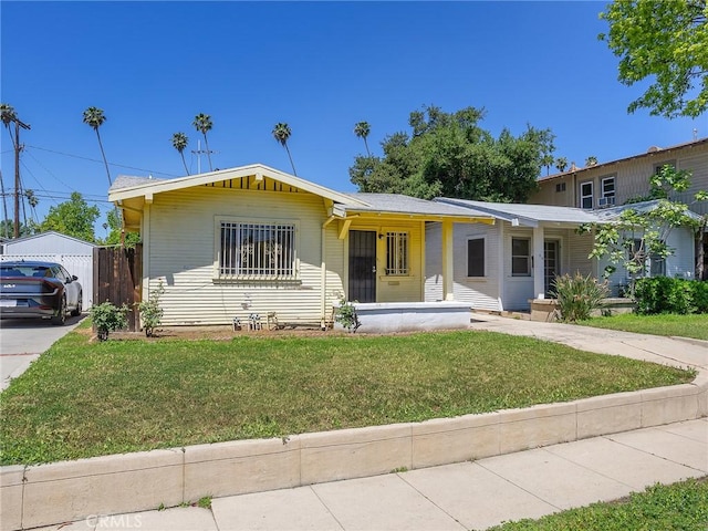 911 N Dos Robles Pl, Alhambra, CA 91801 - view of front of property featuring a front lawn