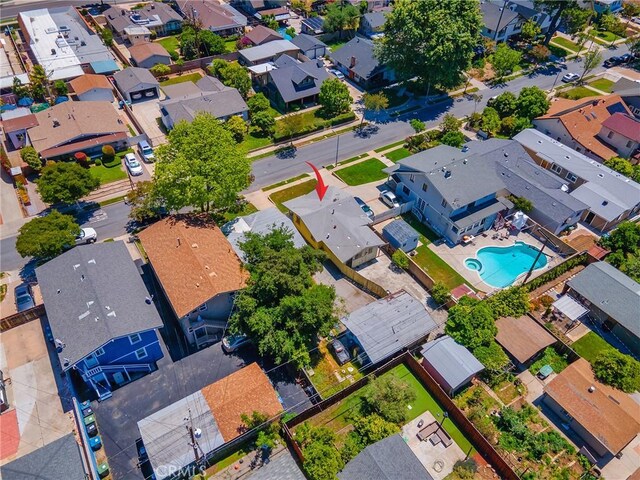 911 N Dos Robles Pl, Alhambra, CA 91801 - view of property location with nearby suburban area and a pool