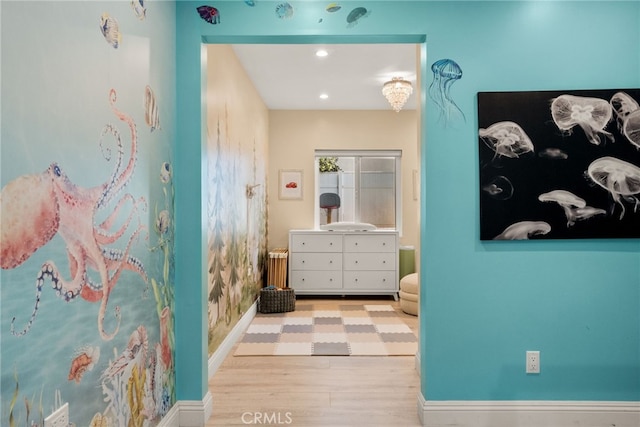2217 S Gaffey St, San Pedro, CA 90731 - bedroom with light wood finished floors and recessed lighting