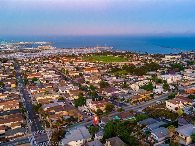 2217 S Gaffey St, San Pedro, CA 90731 - aerial view at dusk of a water view