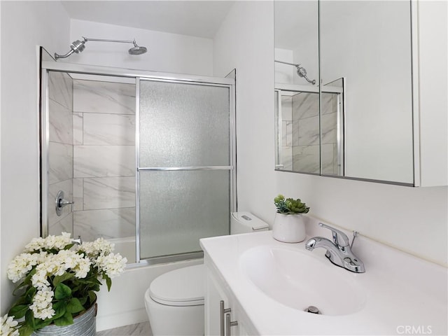 2217 S Gaffey St, San Pedro, CA 90731 - bathroom with vanity and shower / bath combination with glass door