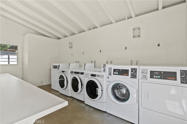 780P Via Los Altos, Laguna Woods, CA 92637 - communal laundry room featuring washing machine and dryer