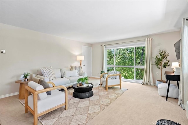 780P Via Los Altos, Laguna Woods, CA 92637 - living room with light carpet and baseboards