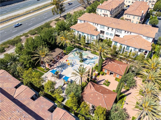 aerial view