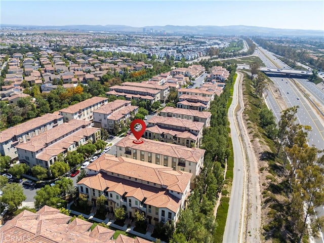 aerial view of mountains