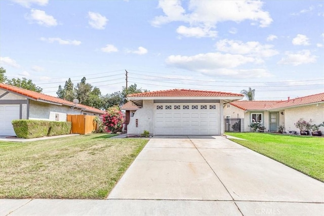 1866 Overland St, Colton, CA 92324 - single story home featuring a tiled roof, an attached garage, stucco siding, and concrete driveway