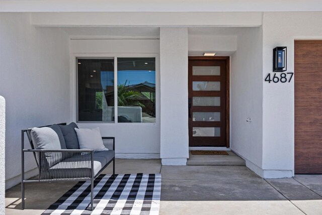 4687 Murat Ct, San Diego, CA 92117 - view of exterior entry with stucco siding