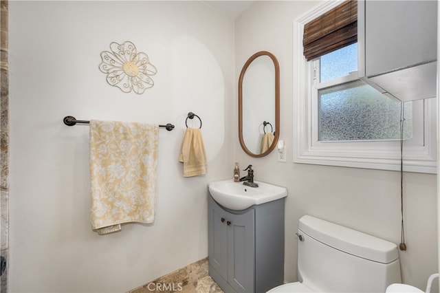 2731 N Rutgers Ave, Long Beach, CA 90815 - half bathroom with toilet and vanity